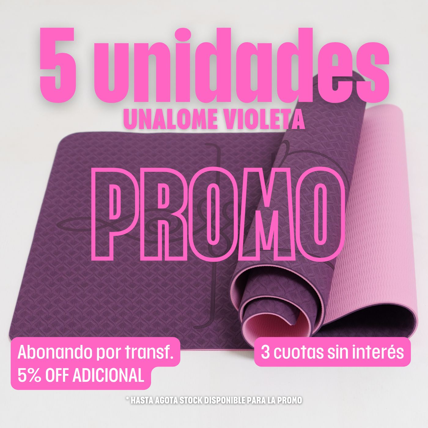 Promo 5 Unidades (Violeta)