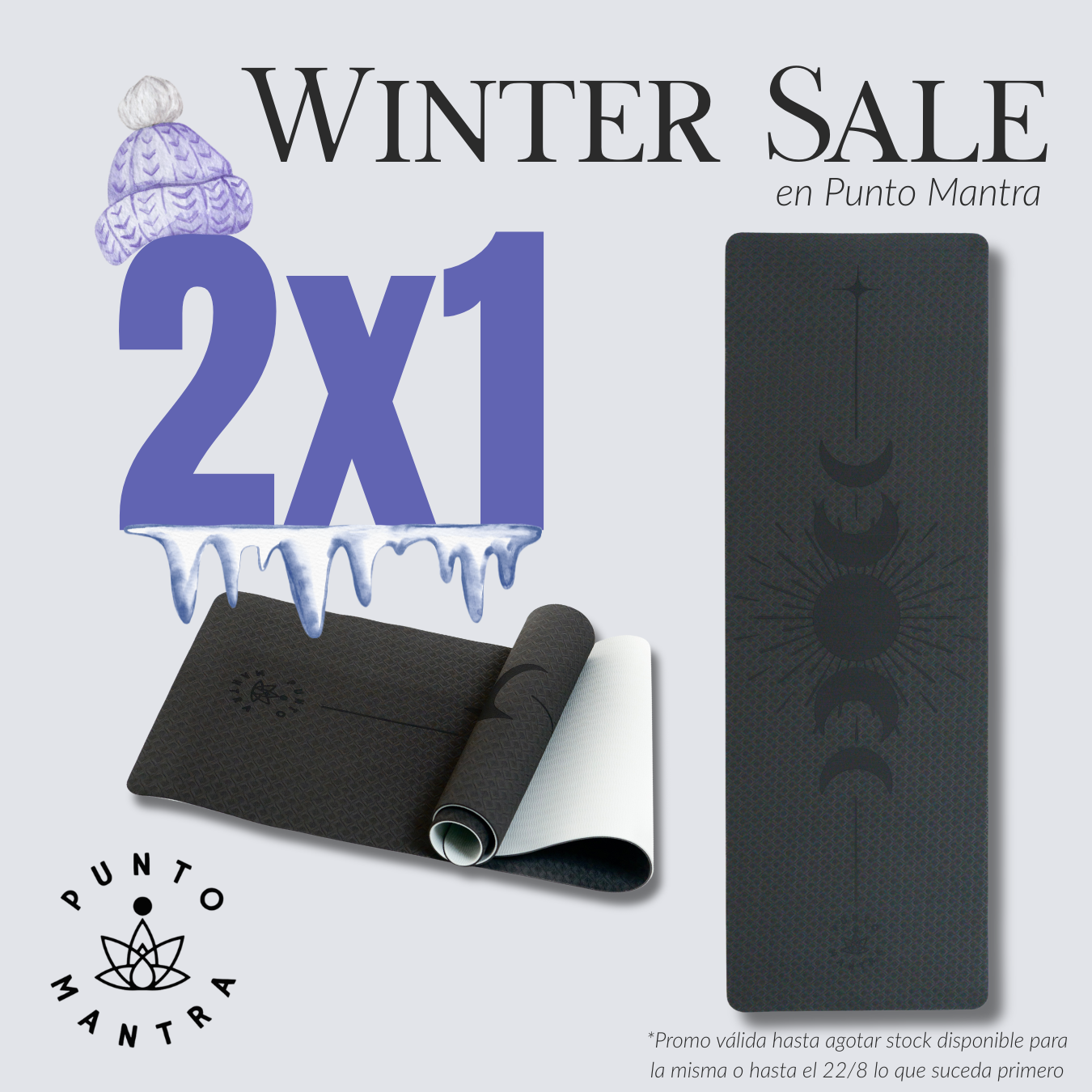 Winter Sale 2x1 Moon Negro